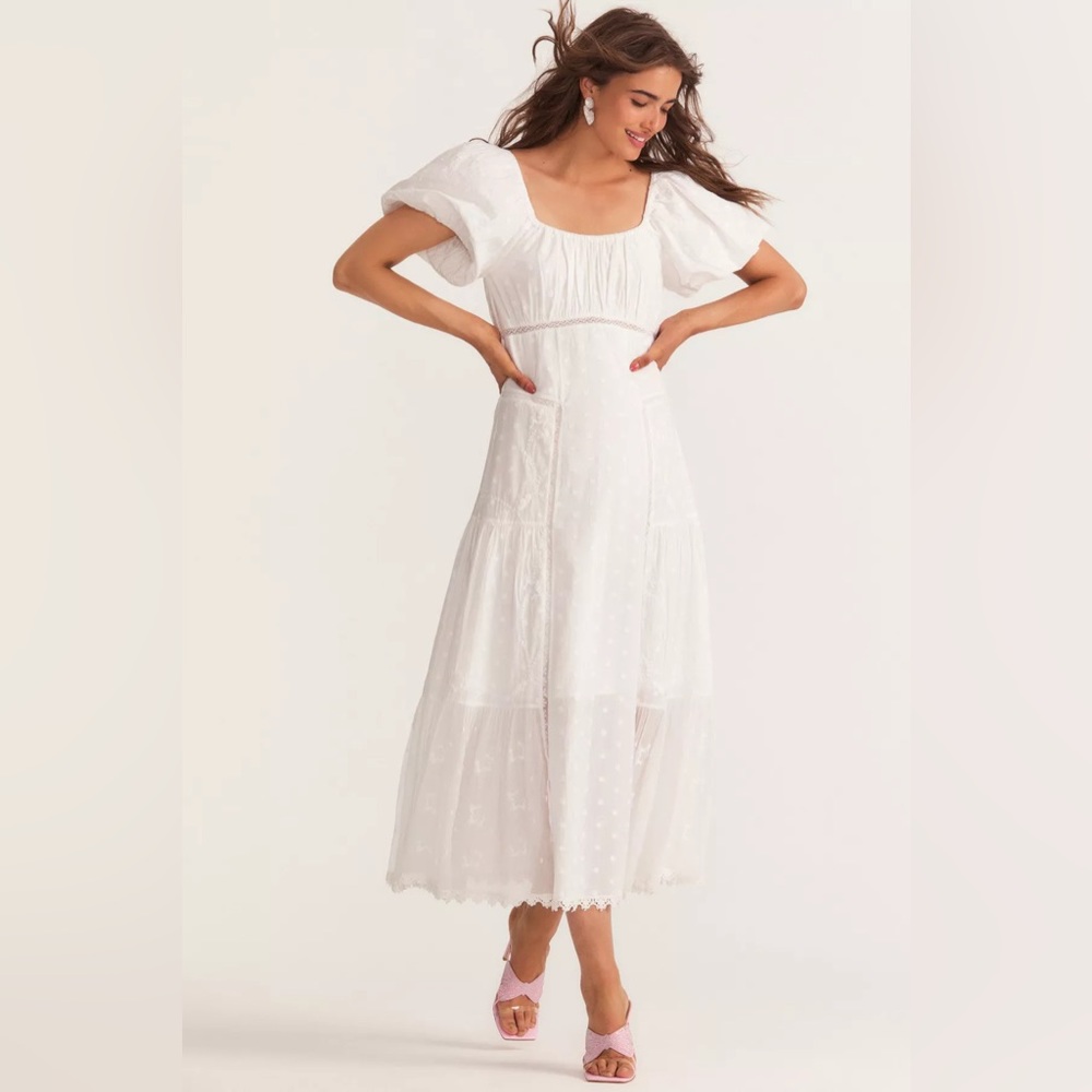 LoveShackFancy Jivera Dress NWT Never Worn